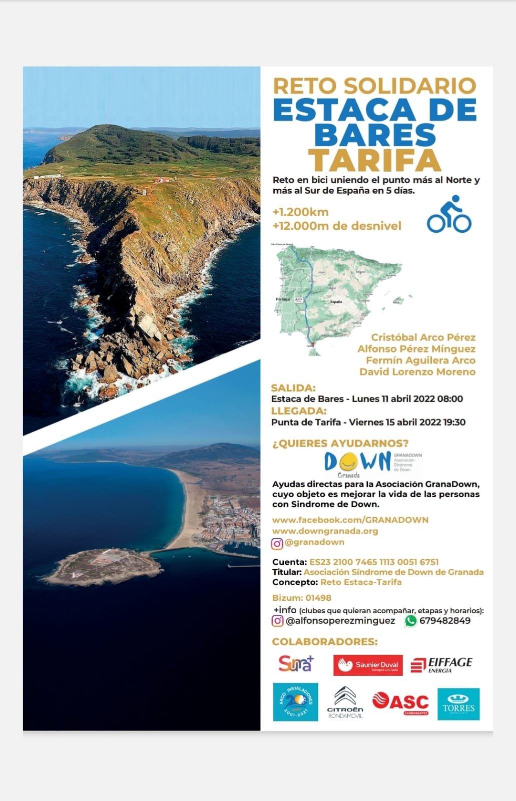 Reto de Estaca de Bares-Tarifa.